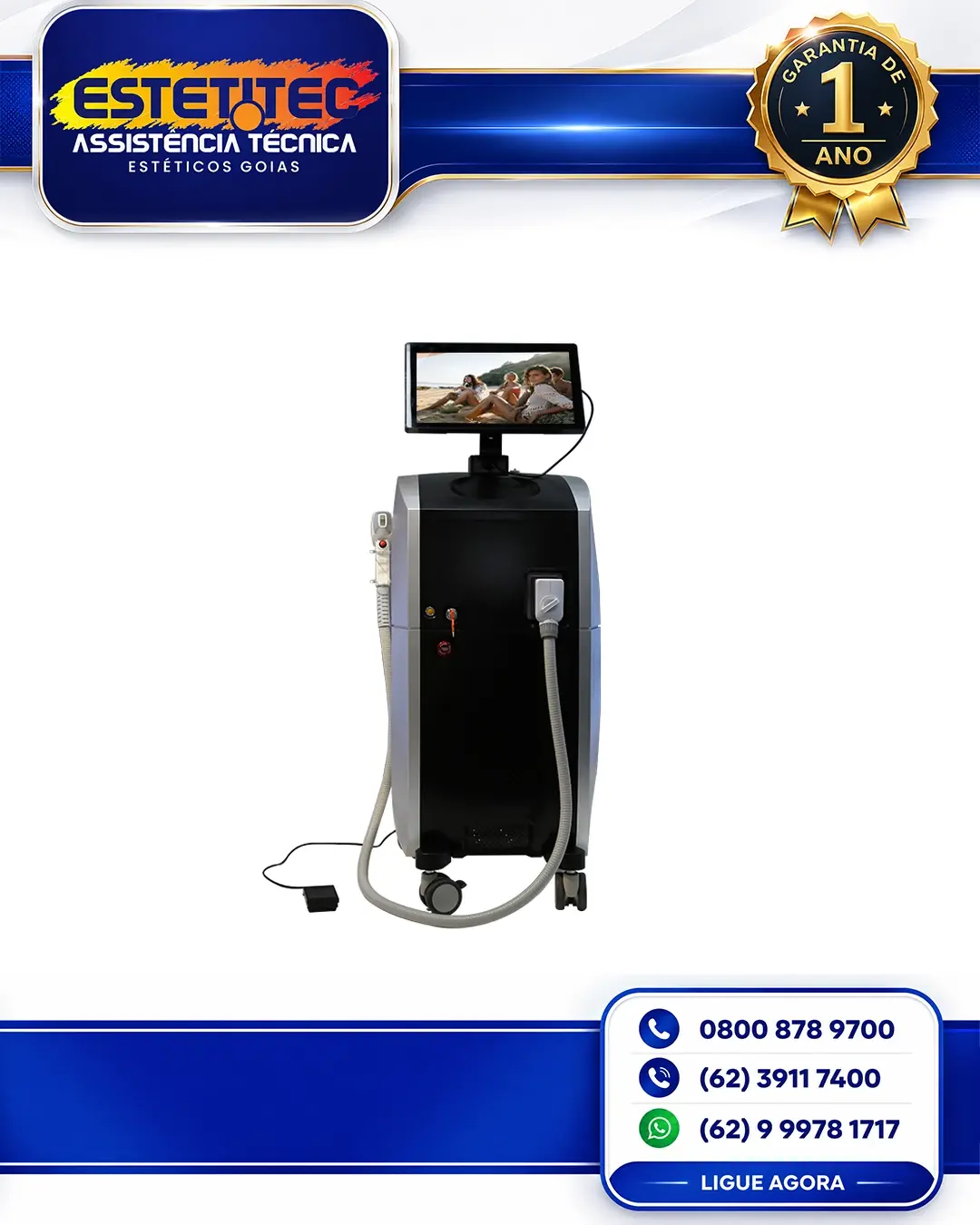 MANUTENÇÃO PREVENTIVA NEWANGIE DIODE LASER SANTA CATARINA