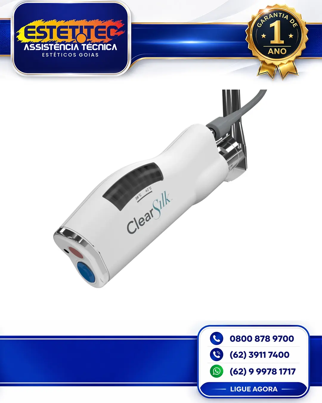 MANUTENÇÃO PREVENTIVA SCITON CLEARSILK GOIÂNIA