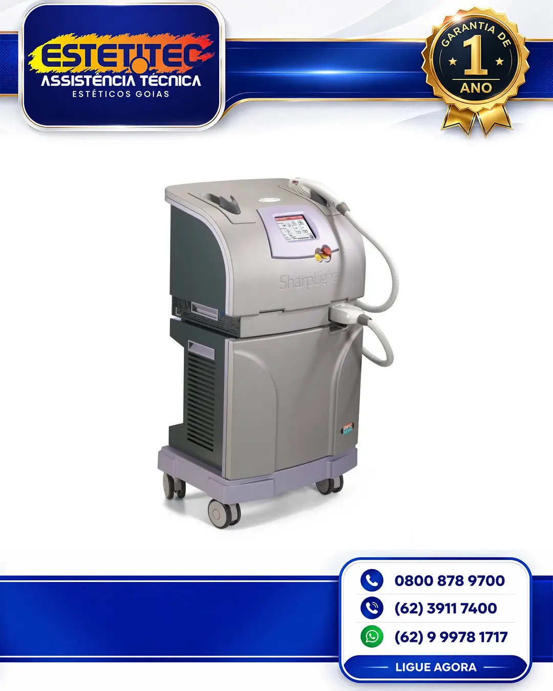 MANUTENÇÃO PREVENTIVA SHARPLIGHT AC 420 PARANÁ
