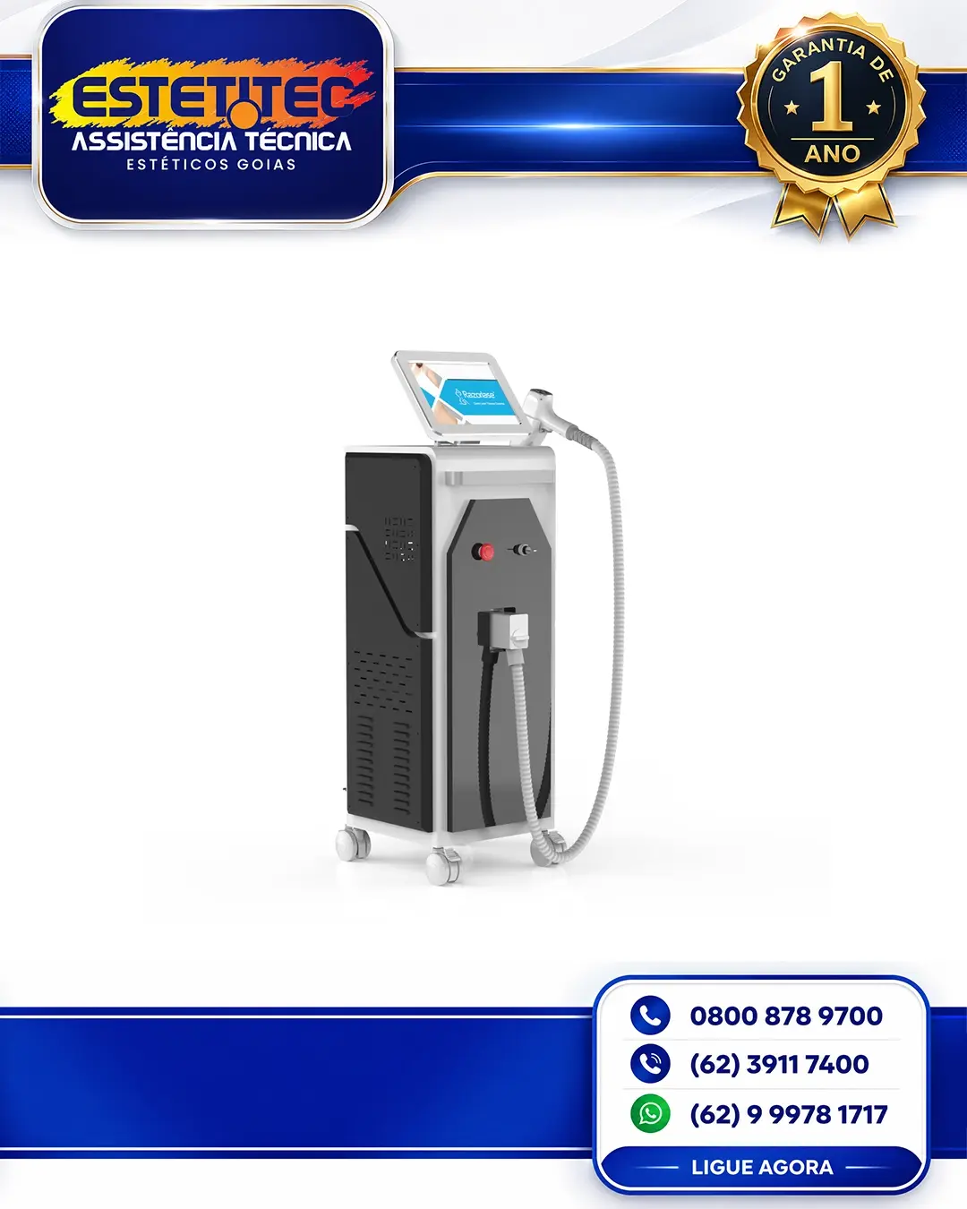 MANUTENÇÃO PREVENTIVA SINCOHEREN 808NM DIODE LASER PARANÁ