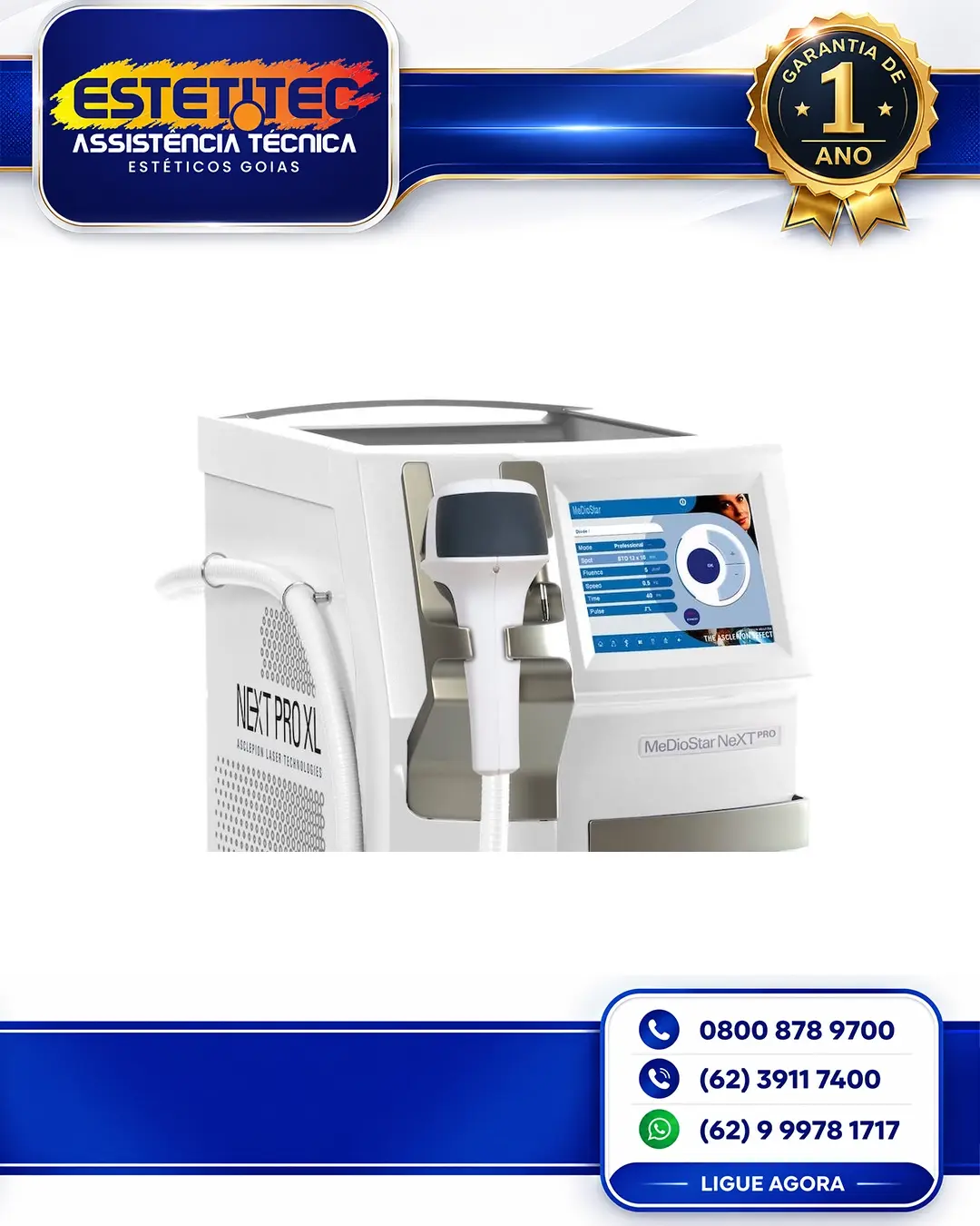 REPARO ASCLEPION MEDIOSTAR NEXT CUIABÁ