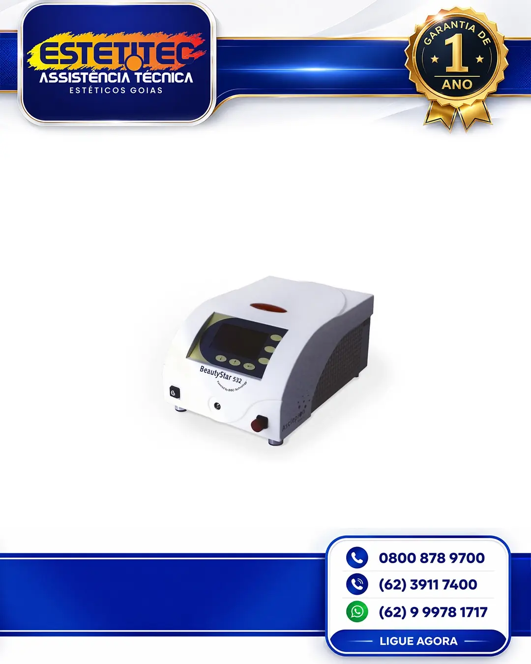 REPARO ASCLEPION RUBYSTAR BRASIL