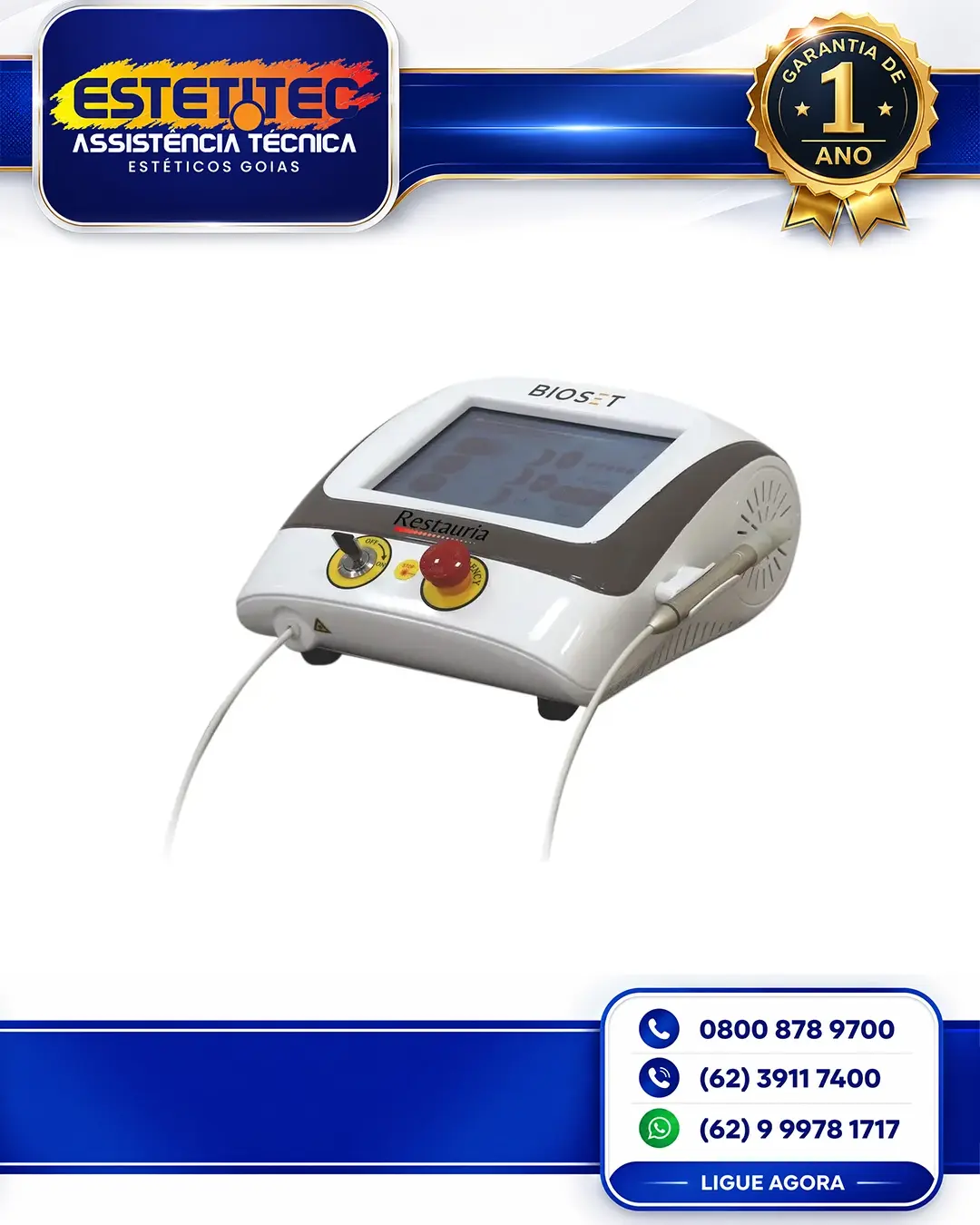 REPARO BIOSET RESTAURIA GOIÂNIA