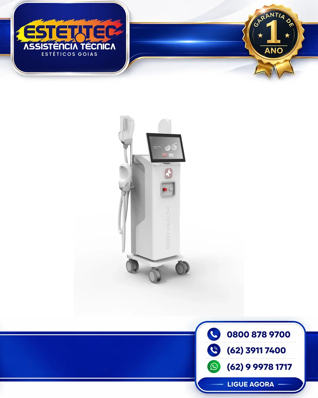 REPARO BODY HEALTH BHS501 LASER CRYSTAL 3D PLUS CURITIBA