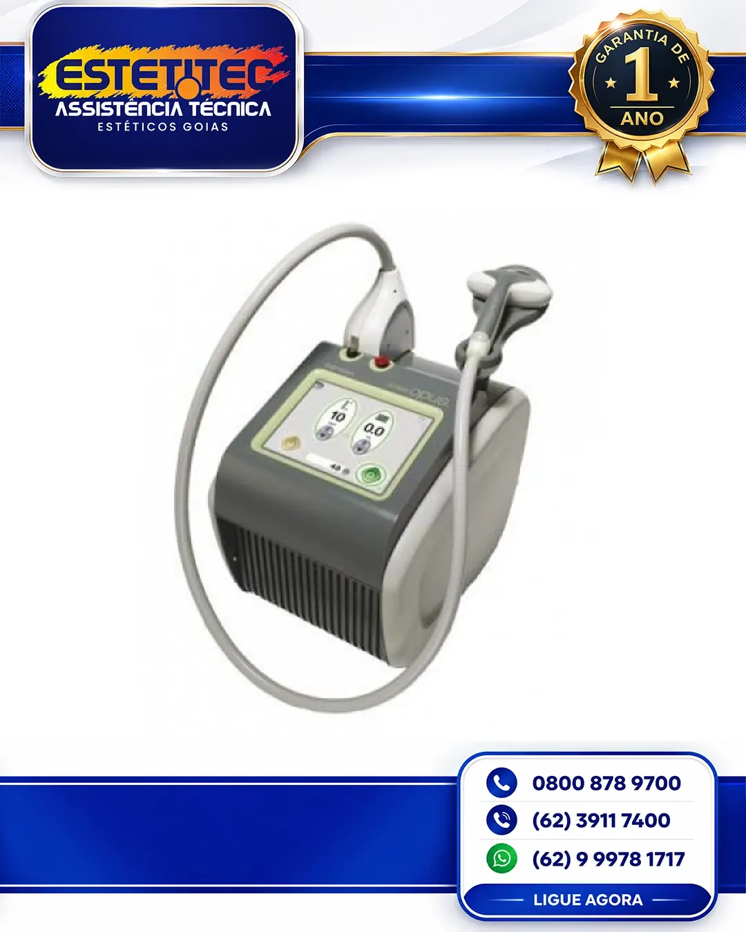 REPARO CUTERA SOLERA OPUS CUIABÁ