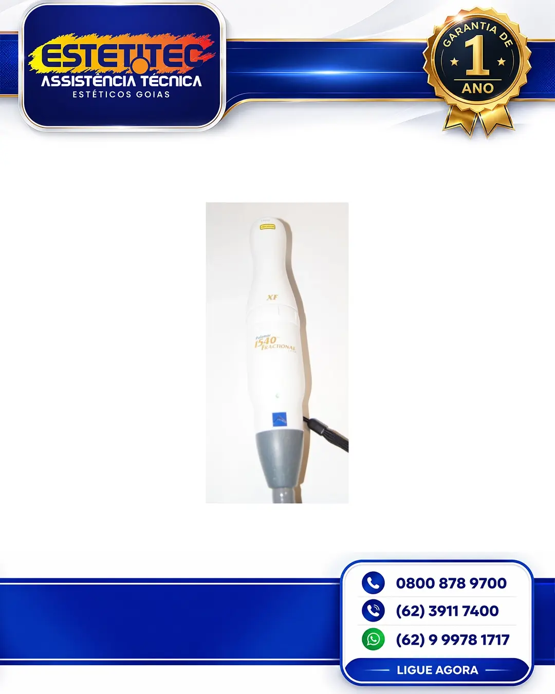 REPARO CYNOSURE PALOMAR ICON BRASIL