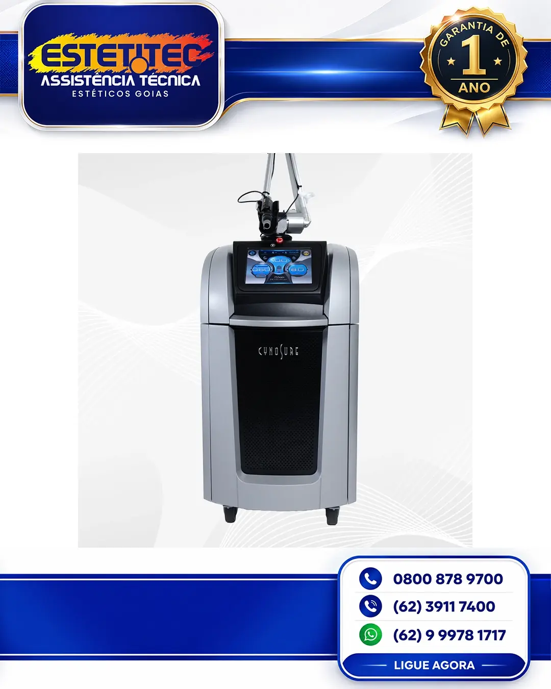 REPARO CYNOSURE PICOSURE RIO DE JANEIRO