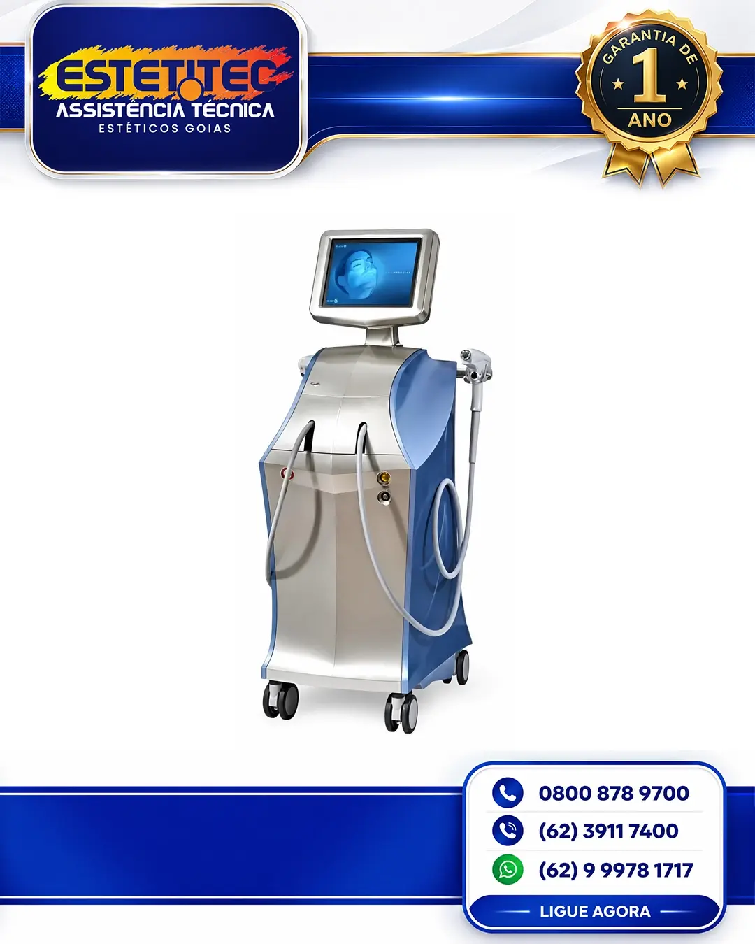 REPARO DE ALMA LASER ACCENT V SHAPE FLORIANÓPOLIS