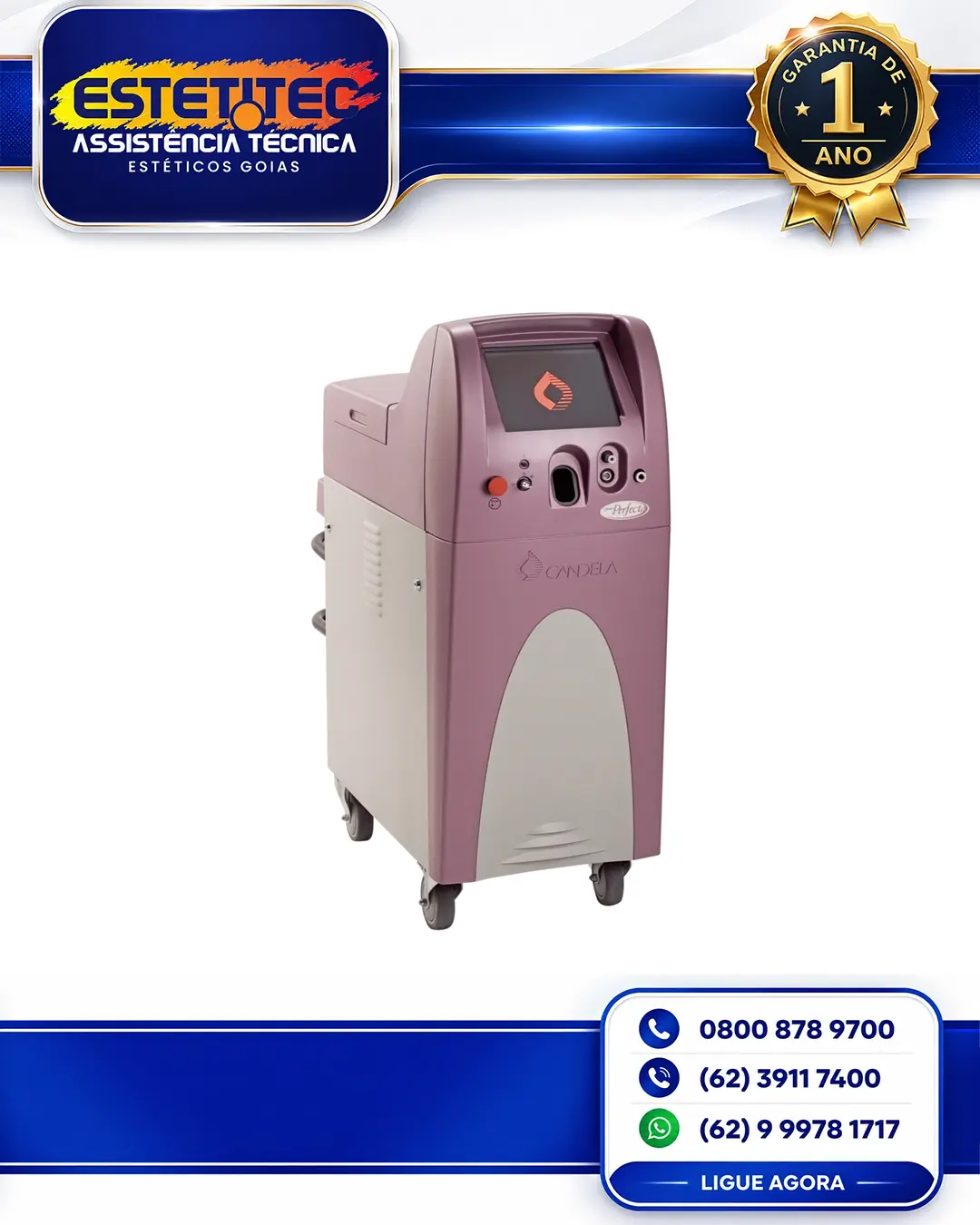 REPARO DE CANDELA VBEAM PERFECTA RIO DE JANEIRO