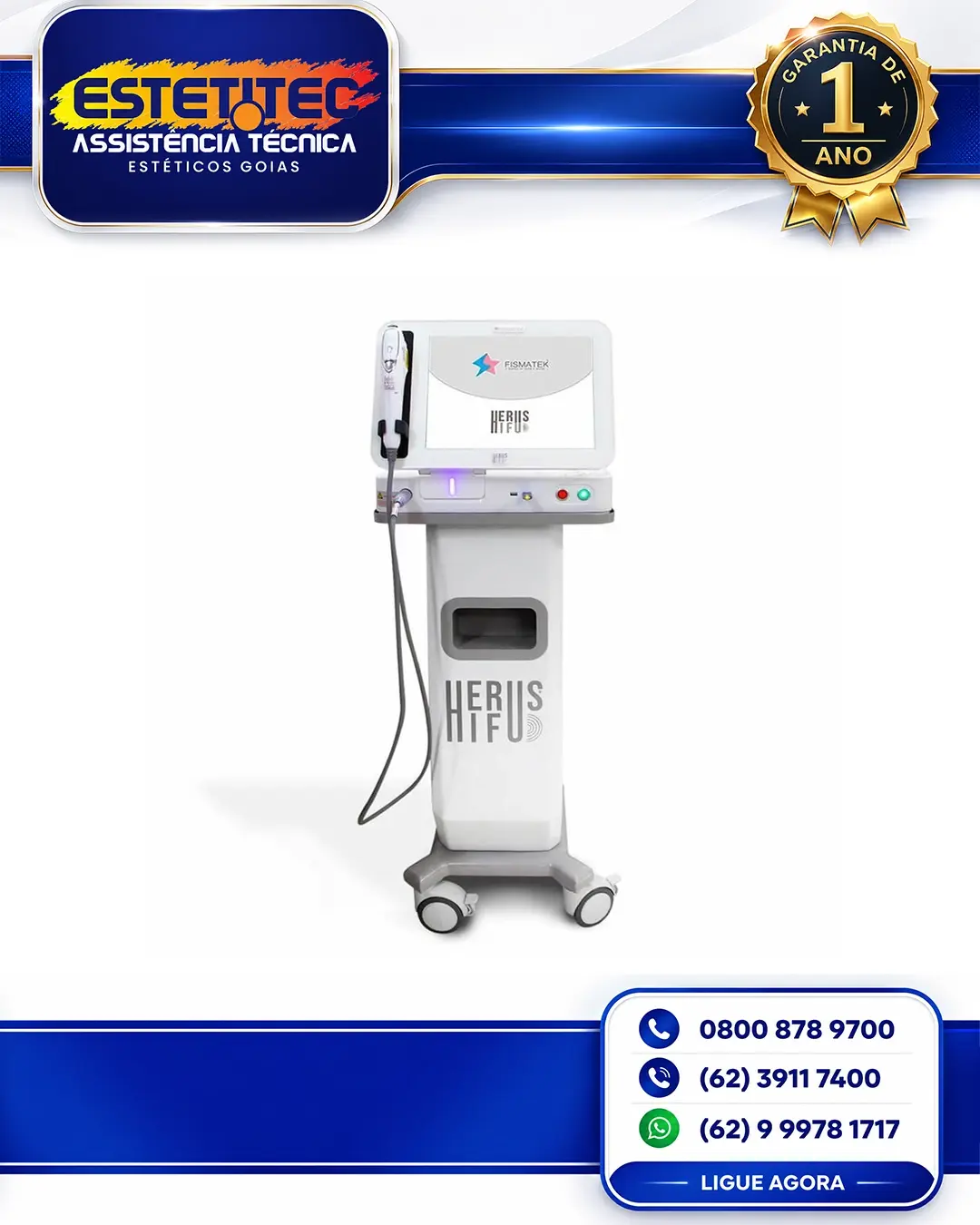 REPARO DE FISMATEK HERUS HIFU PEN MATO GROSSO