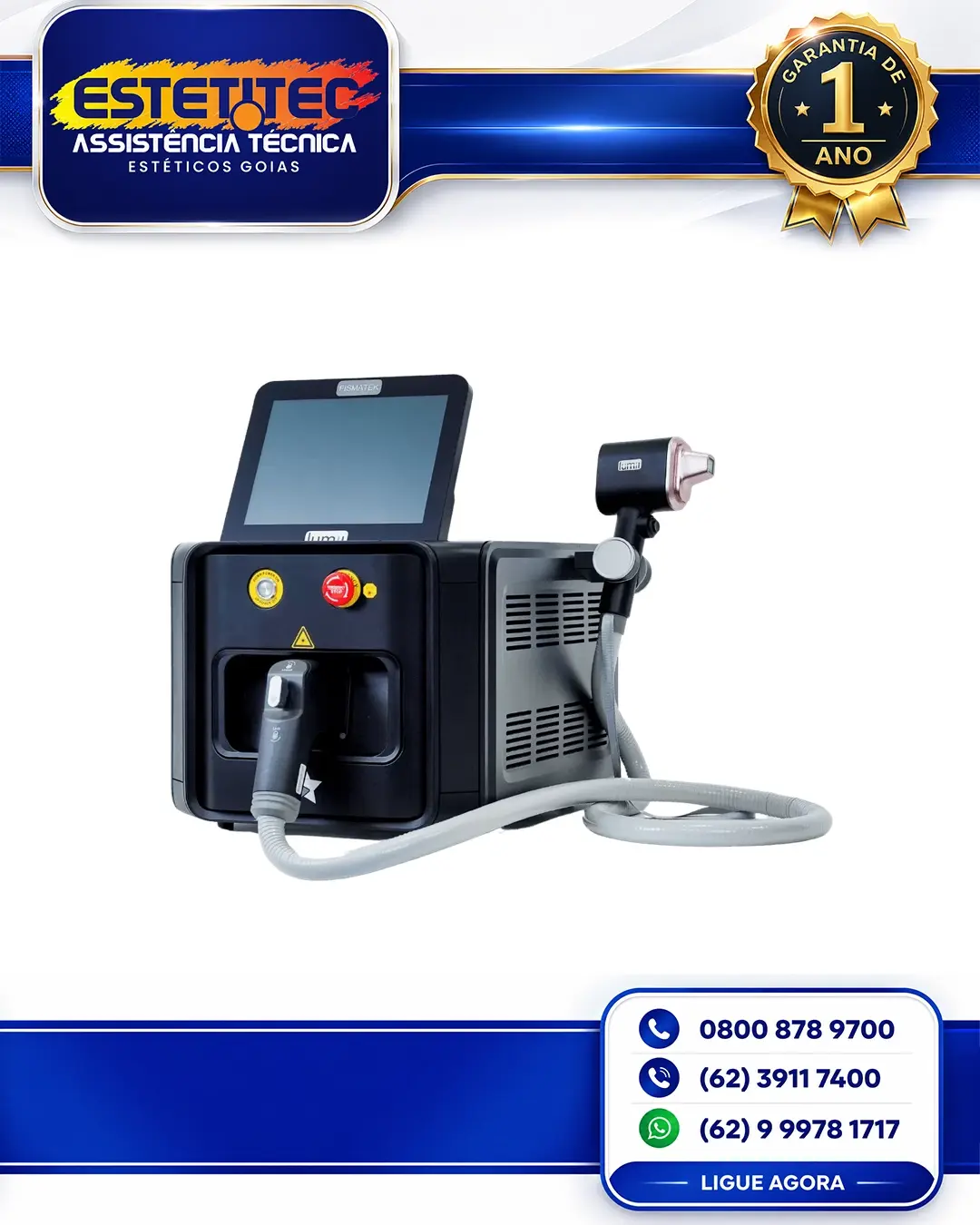 REPARO DE FISMATEK LUMII BRASIL