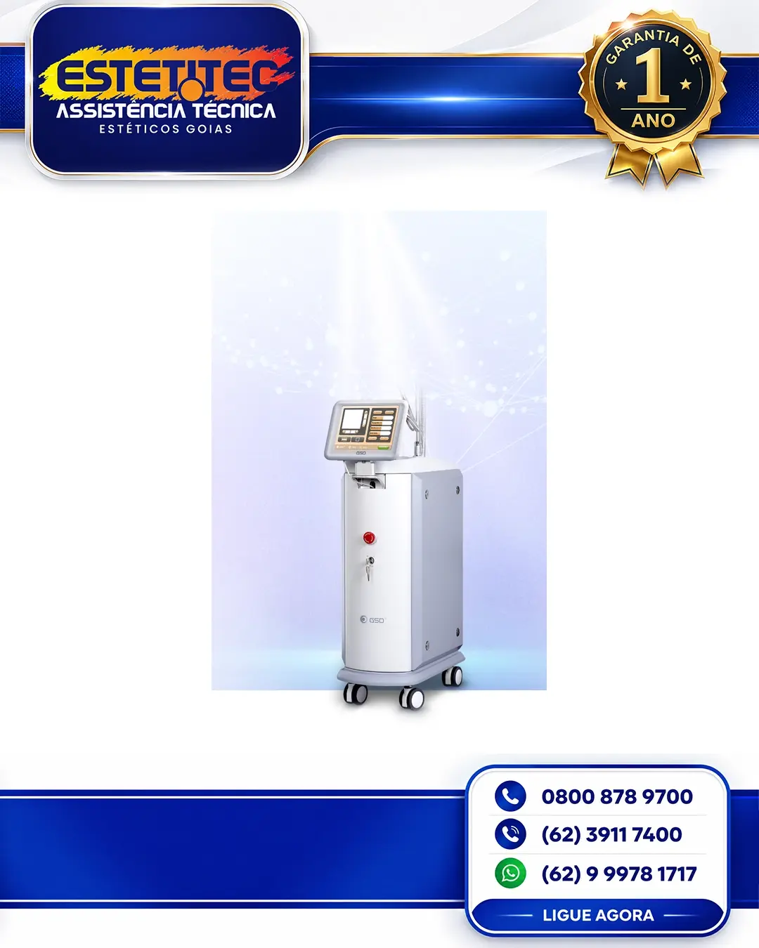 REPARO DE GSD HONOR LASER NO BRASIL