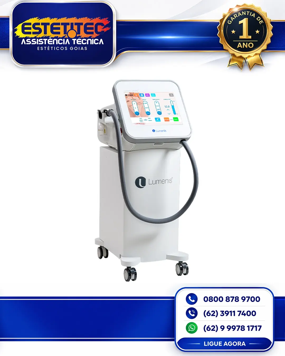 REPARO DE LUMENIS LIGHTSHEER DESIRE PORTO ALEGRE