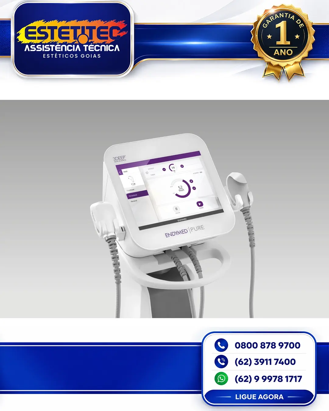 REPARO ENDYMED PURE 2 0 MATO GROSSO