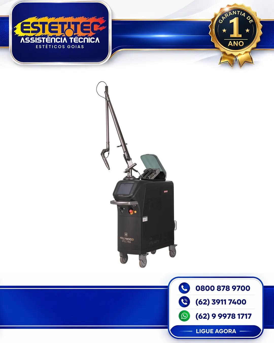REPARO LUTRONIC HOLLYWOOD SPECTRA SANTA CATARINA