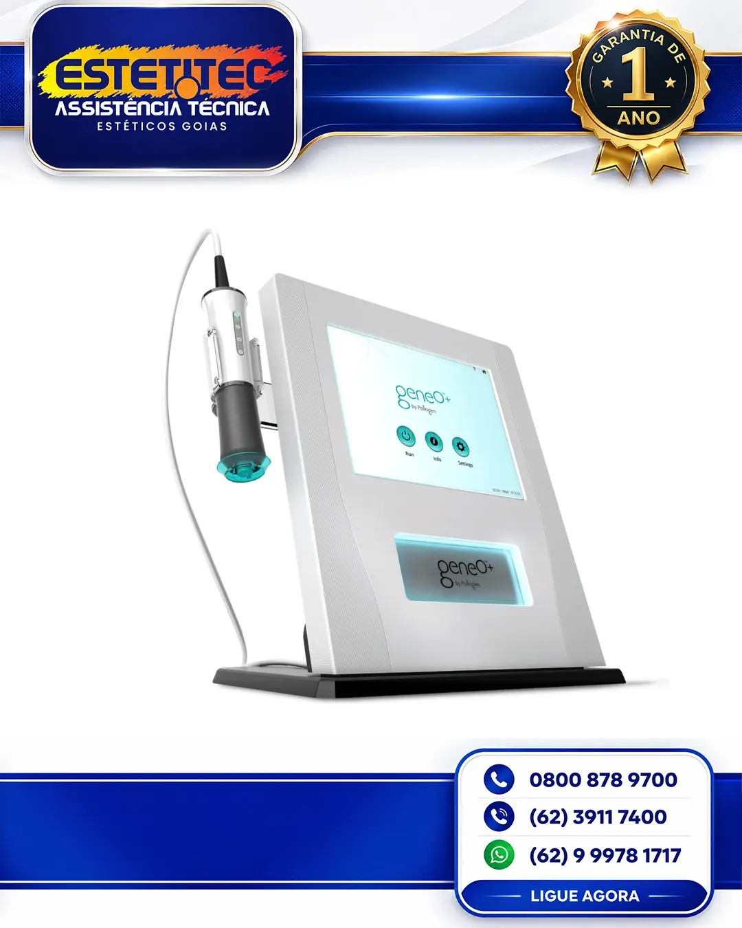 REPARO POLLOGEN GENEO PLUS GOIÁS