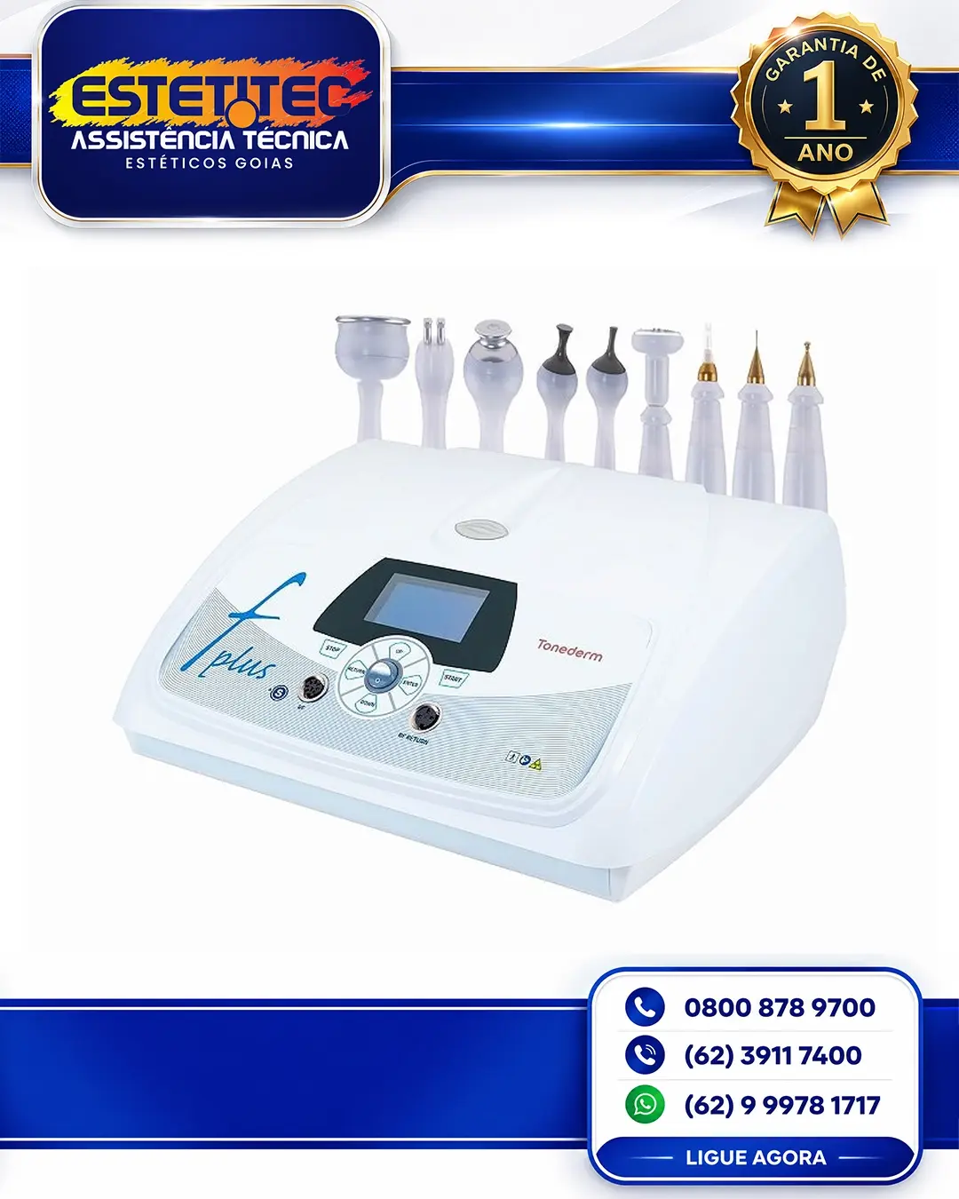 REPARO TONEDERM SPECTRA ARTIS FPL DISTRITO FEDERAL