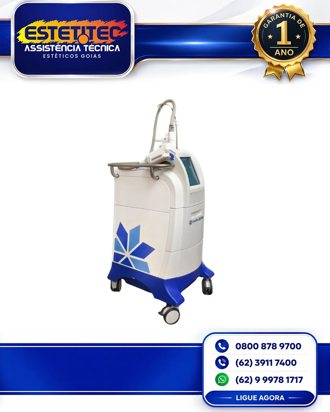 REPARO ZELTIQ SYSTEM CUIABÁ
