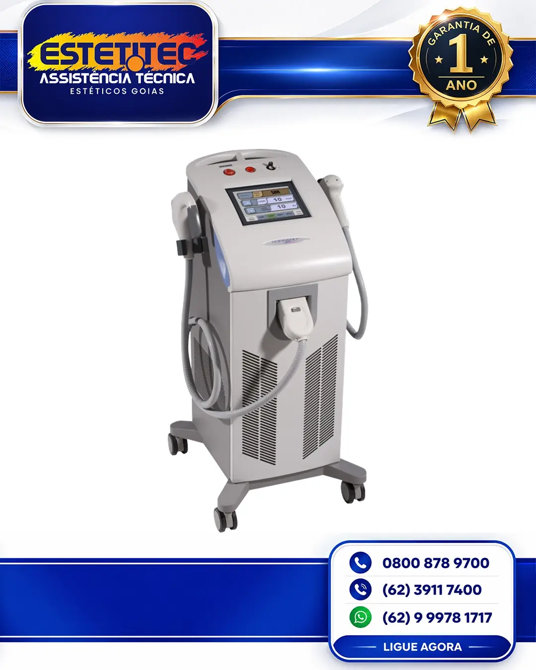 SUPORTE TÉCNICO ALMA LASER SOPRANO XL CURITIBA