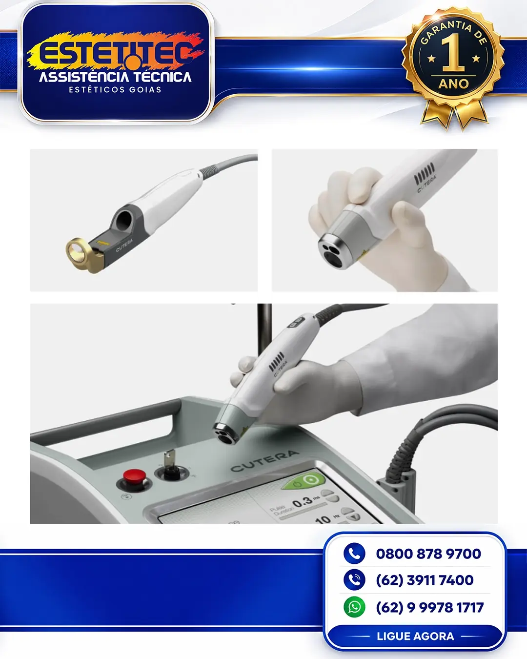 SUPORTE TÉCNICO PARA COCOON MEDICAL PREIME DERMAFACIAL PARANÁ
