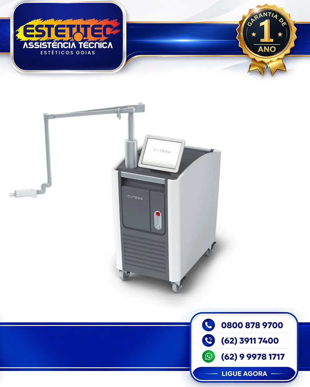 SUPORTE TÉCNICO PARA CUTERA ENLIGHTEN III SÃO PAULO