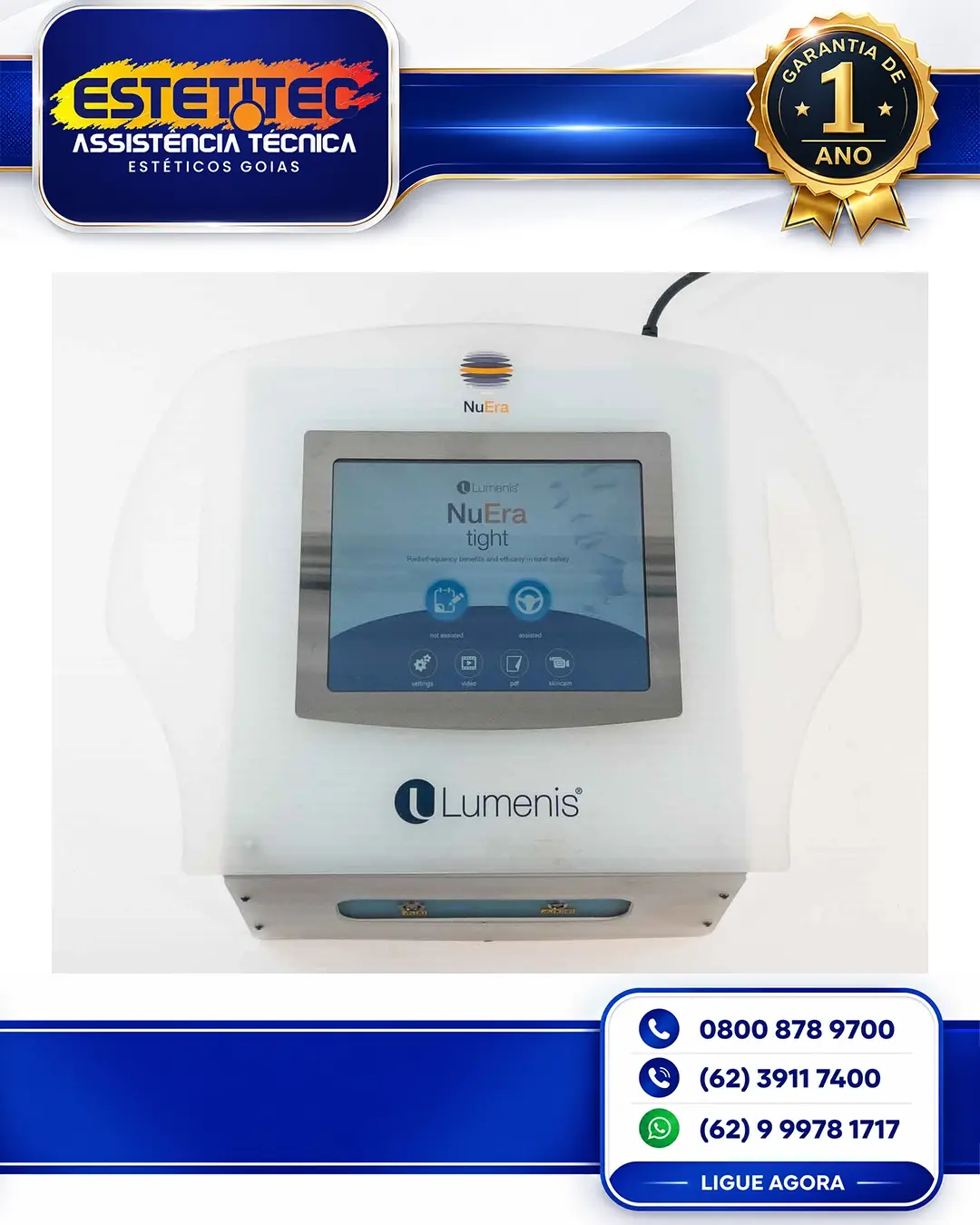 SUPORTE TÉCNICO PARA LUMENIS NUERA TIGHT MATO GROSSO DO SUL