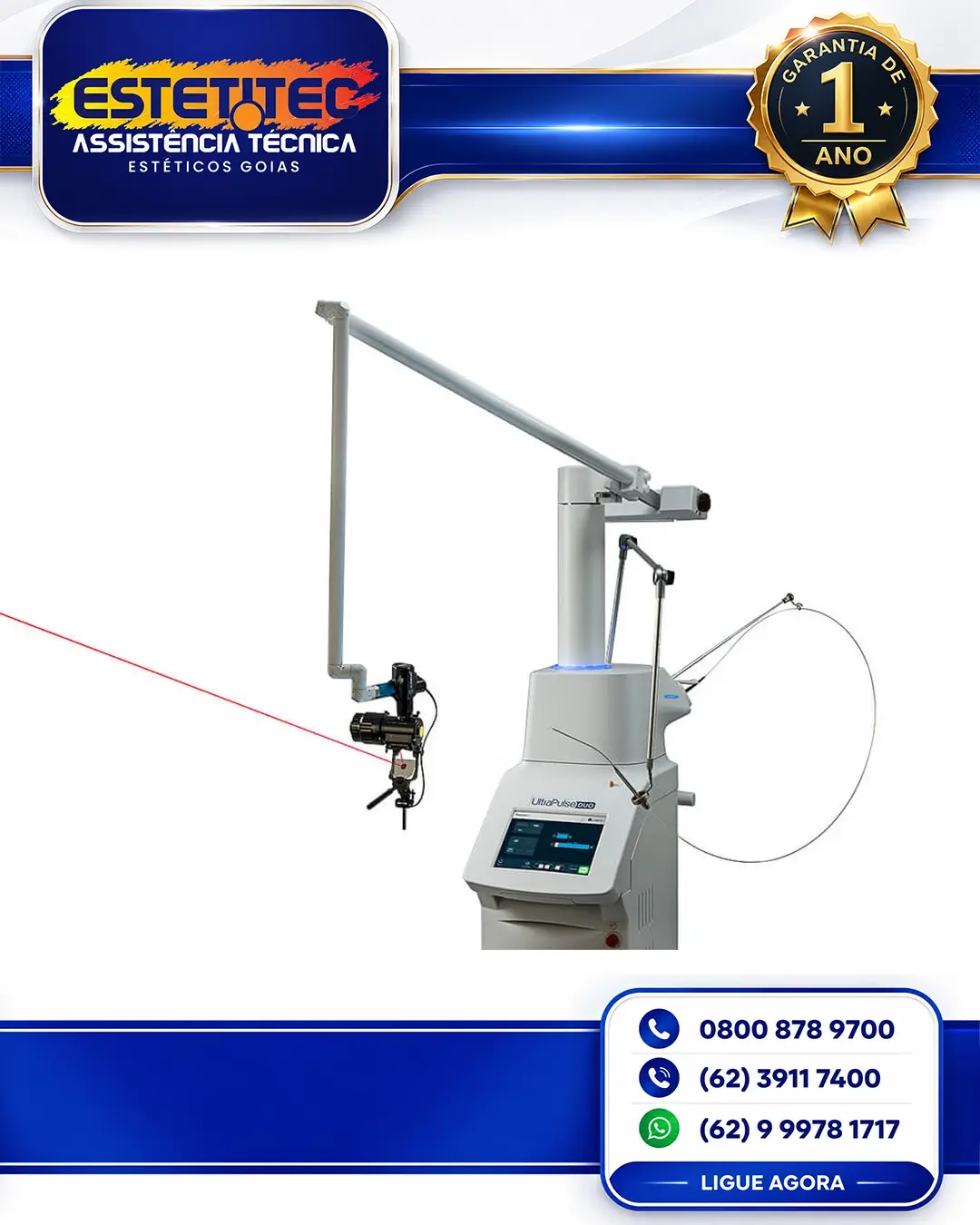 SUPORTE TÉCNICO PARA LUMENIS ULTRAPULSE FLORIANÓPOLIS
