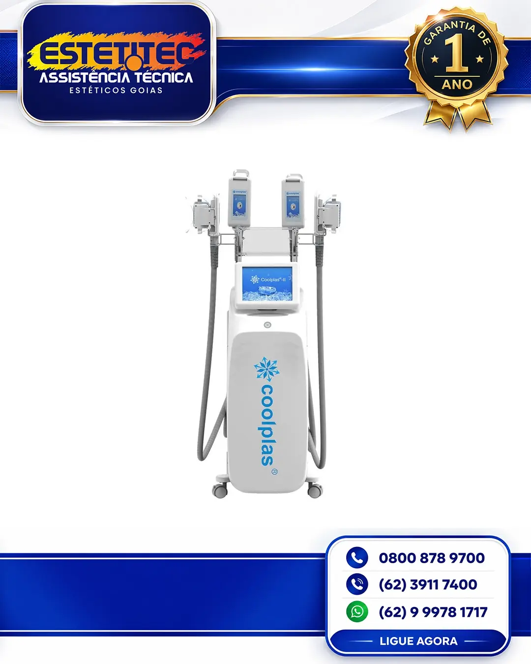 SUPORTE TÉCNICO PARA SINCOHEREN COOLPLAS CRYOLIPOLYSIS SÃO PAULO