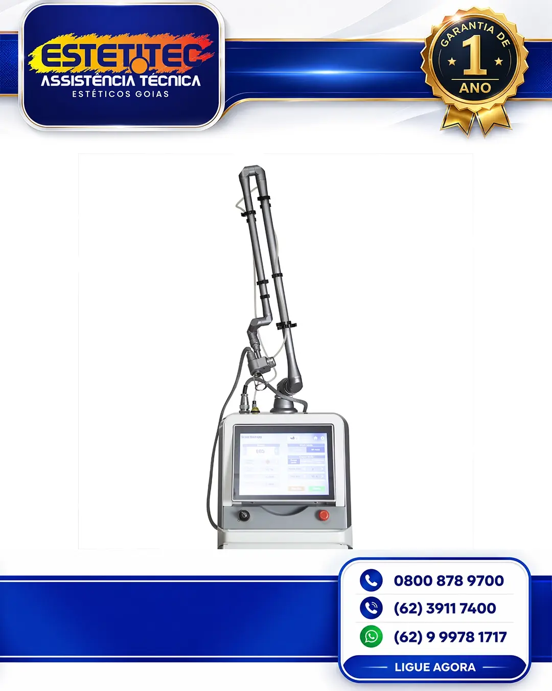 SUPORTE TÉCNICO PARA SINCOHEREN FRACTIONAL CO2 FORTALEZA
