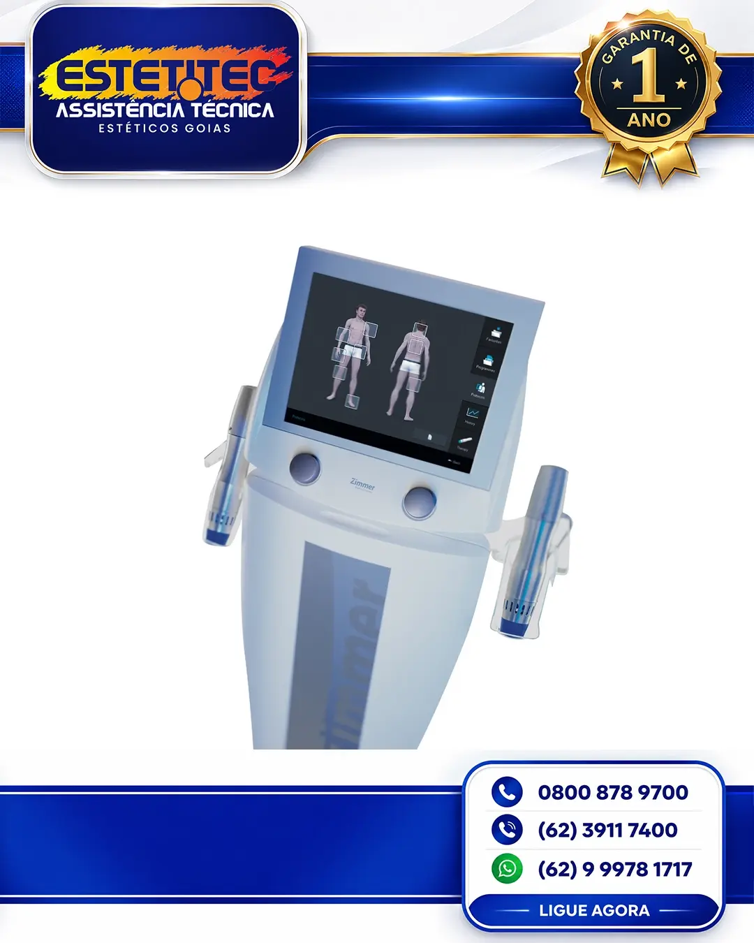 SUPORTE TÉCNICO PARA ZIMMER ENPULS PRO PARANÁ