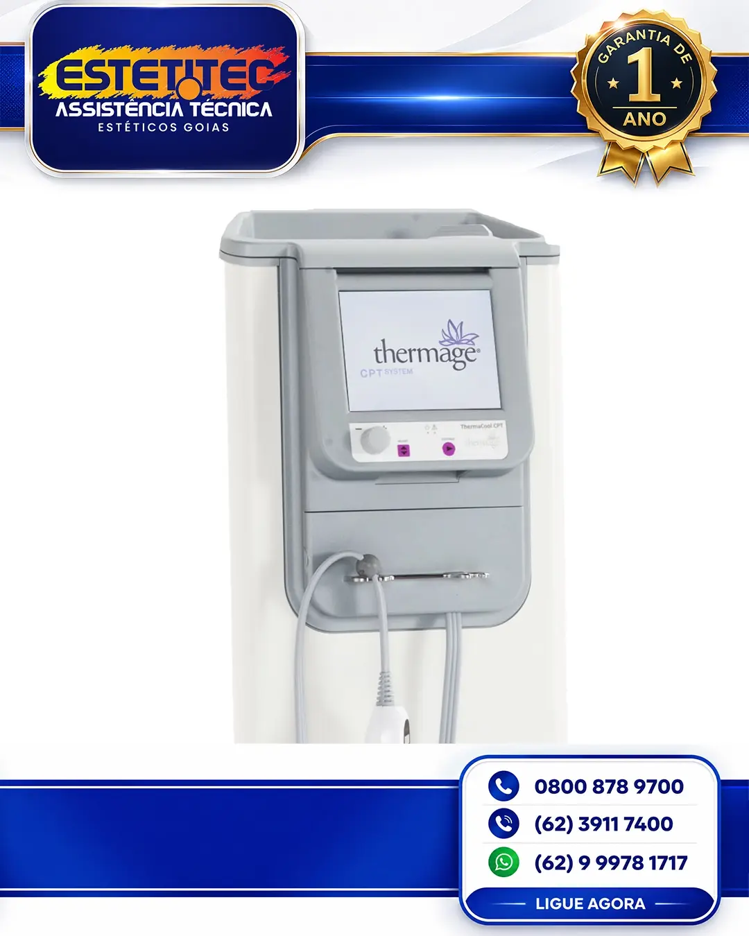 SUPORTE TÉCNICO SOLTA MEDICAL THERMAGE FLORIANÓPOLIS