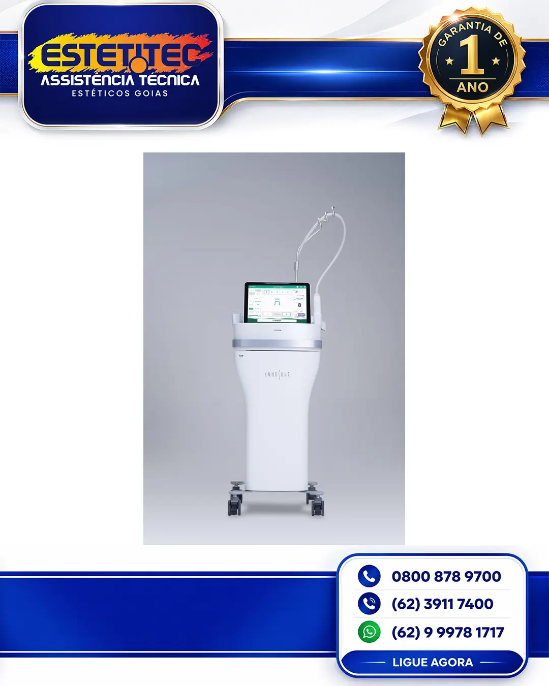 SUPORTE TÉCNICO ZIMMER CRYO MINI BRASÍLIA